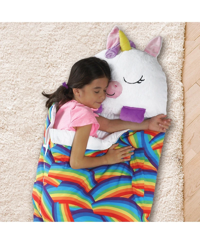 Happy Nappers Weighted Unicorn Plush, Large