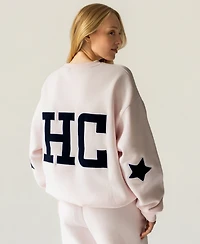The Happy Camp3r Women's Mock Neck Sweatshirt