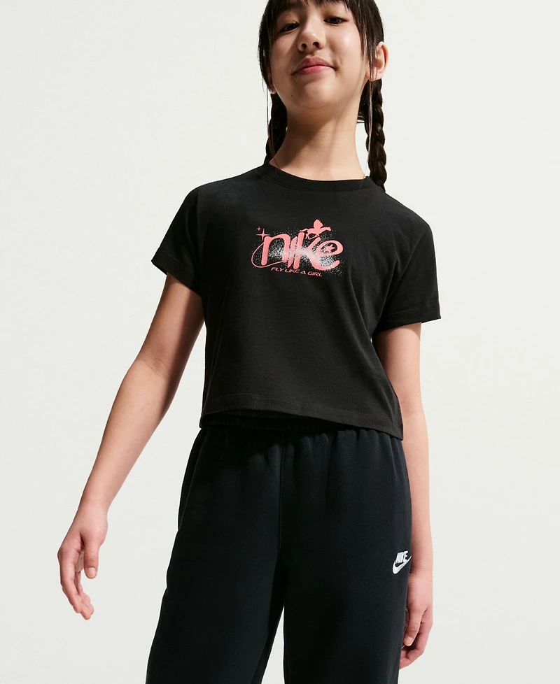 Nike Sportswear Girls' 7-16 Loose Open-Hem Pants