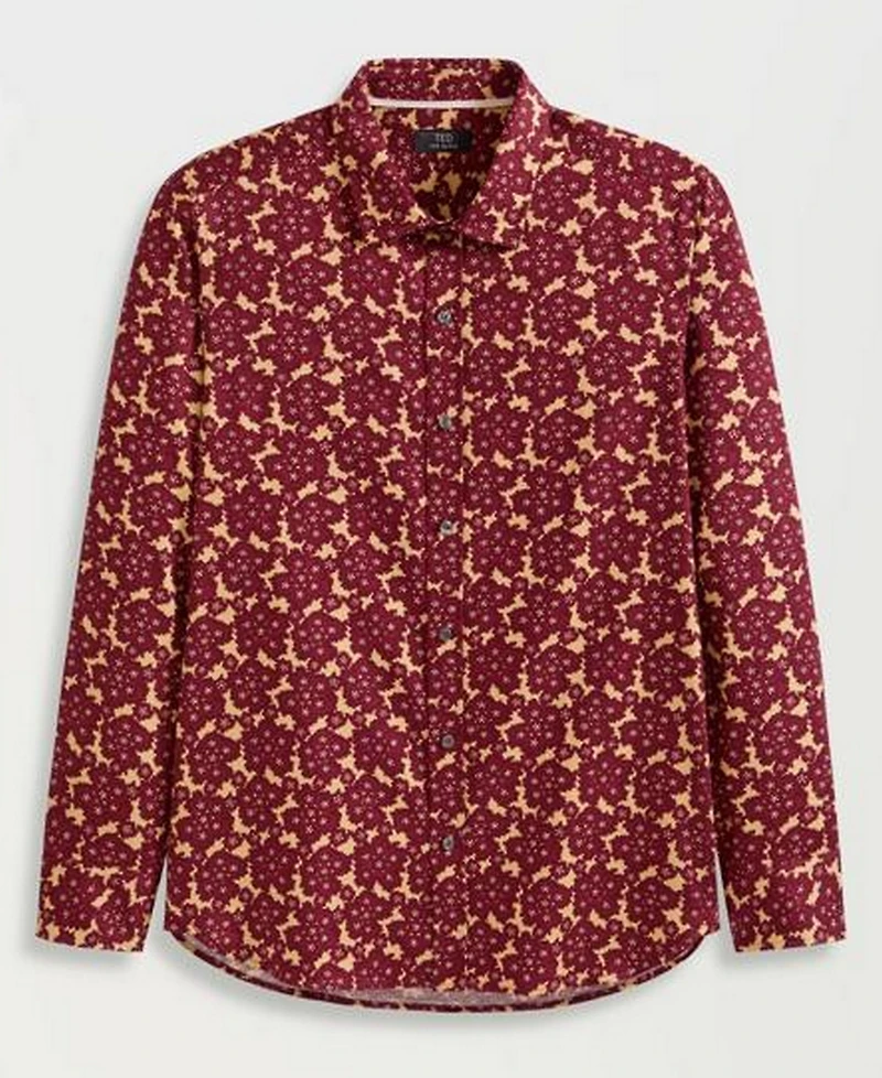 Ted by Baker Men's Lancaster Printed Classic-Fit Shirt