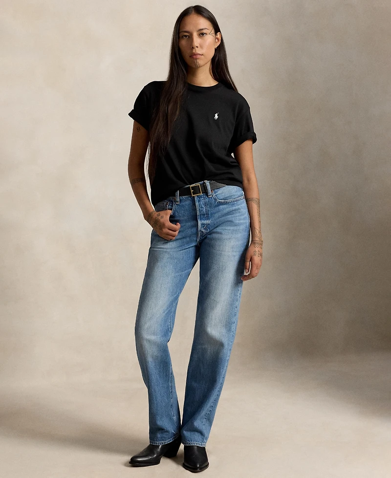 Polo Ralph Lauren Women's Crewneck Pull-On T-Shirt