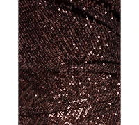 Eliza J Women's Sequin Ruched One-Shoulder Sheath Dress