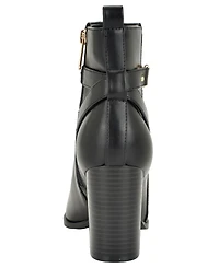 Tommy Hilfiger Women's Midna Pointed Toe Buckle Dress Booties