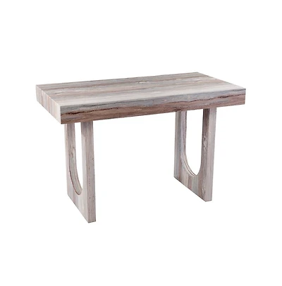 Augusta Home Chadkirk Faux Marble Writing Desk