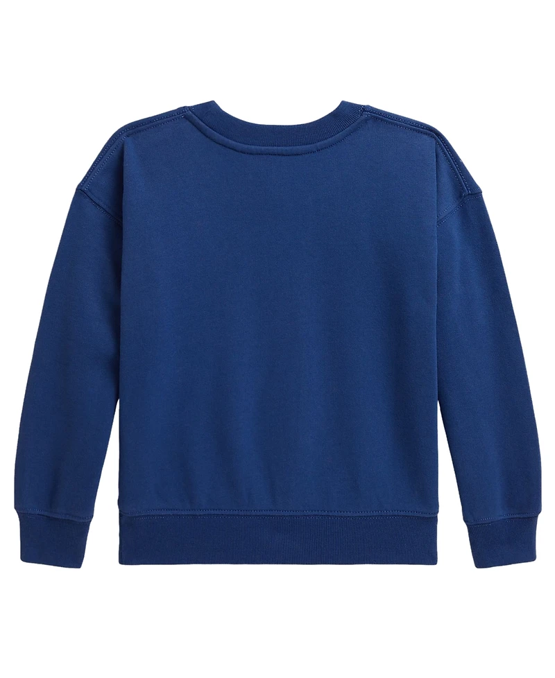 Polo Ralph Lauren Girls' 2T-6X Logo Fleece Sweatshirt
