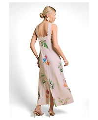Oasis Women's Halter Neck Floral Maxi Dress