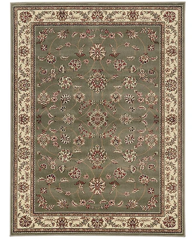 Closeout! Km Home Pesaro Isfahan Sage 3'3" x 4'11" Area Rug