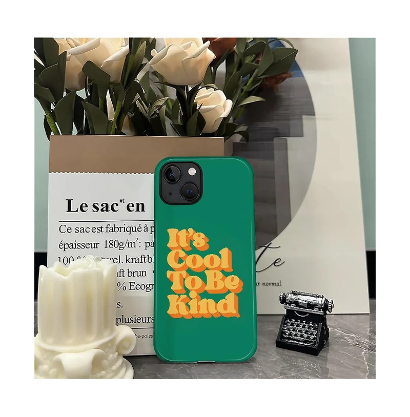 Lisen Durable Dual-Layer Anti-Slip Grip Phone Case for Apple iPhone