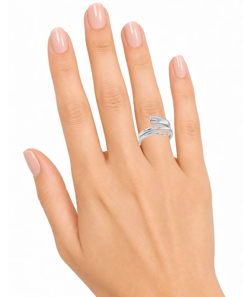 And Now This 18K Gold Plated or Silver Plated Coil Ring