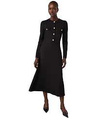 Finery London Women's Gilly Ponte Jersey Midi Dress