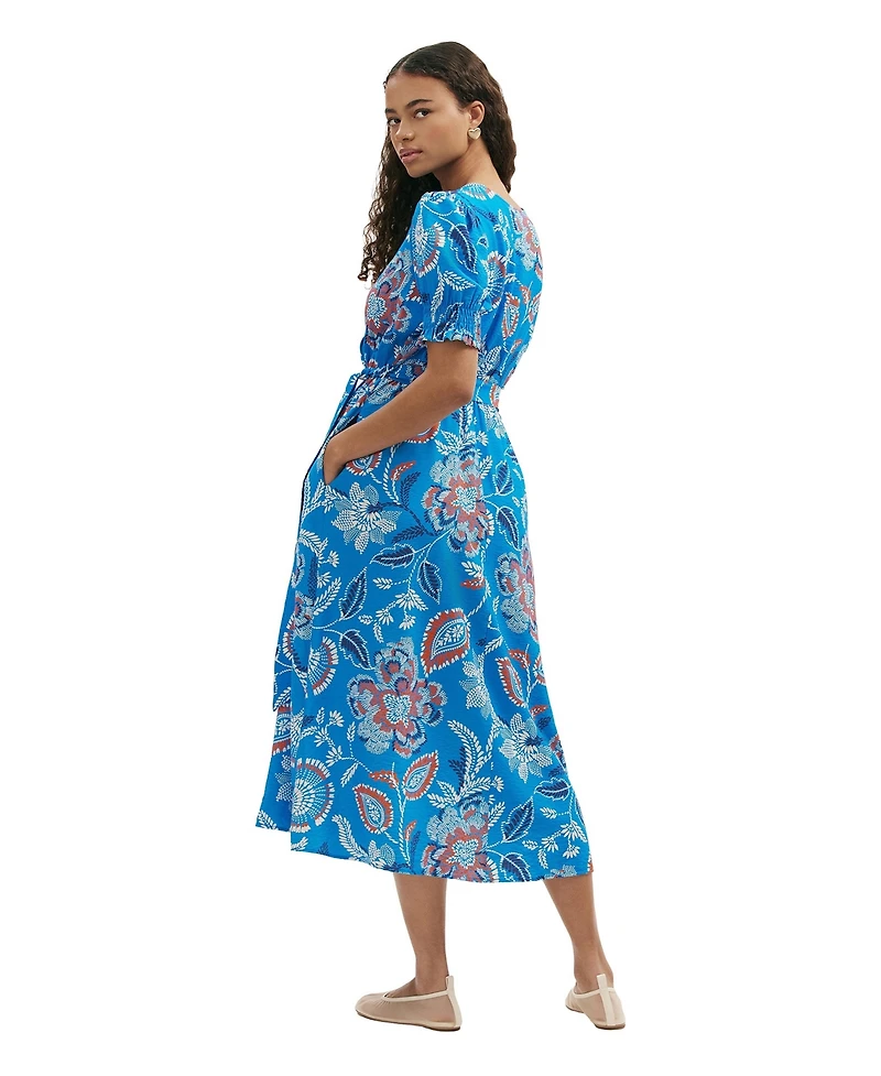 Finery London Women's Nicoleta Floral Midi Tea Dress
