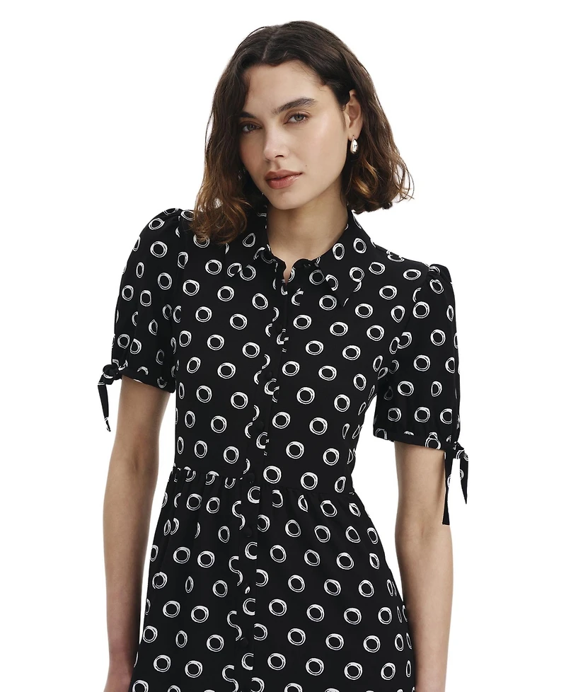 Finery London Women's Estee Midi Shirt Dress