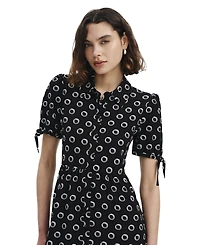 Finery London Women's Estee Midi Shirt Dress
