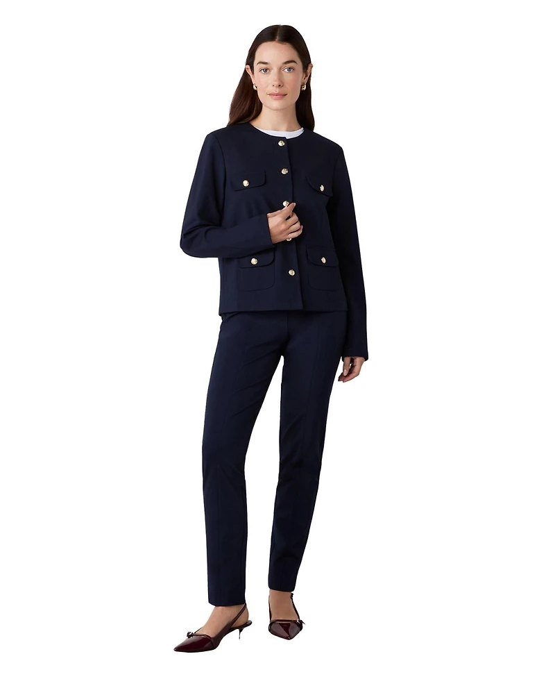 Finery London Women's Imogen Ponte Jersey Jacket