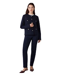 Finery London Women's Imogen Ponte Jersey Jacket