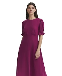 Finery London Women's Mela Chiffon Midi Tea Dress
