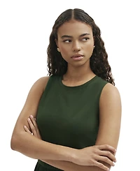 Finery London Women's Georgie Cotton Sleeveless Midi Dress