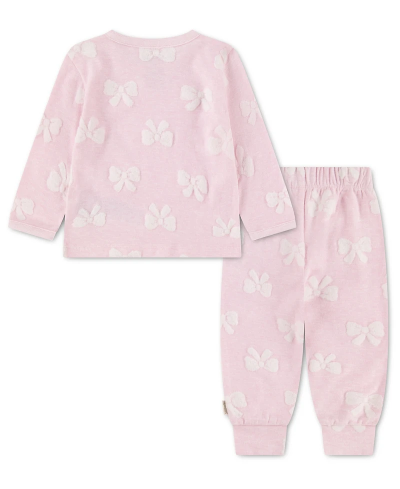 Huggies Baby Girls' Babywear Top and Pants, 2-Piece Set