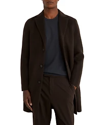 Reiss Men's Knight Single-Breasted Wool-Blend Brushed Overcoat