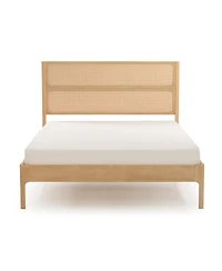 Max & Lily Elio/Rattan Queen Single Bed