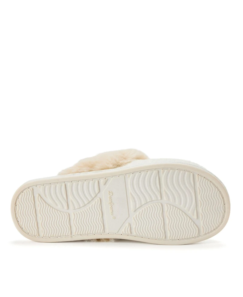 Dearfoams Women's Cozy Scuff Slippers