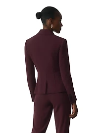 The Fold Women's Clever Crepe Caselle Tailored Blazer