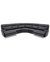 Atlas 5-Piece Dual Motion Sectional Sofa, Macy's Exclusive