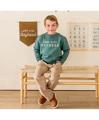 Sweet Wink Big Boys Long Live Boyhood Sweatshirt