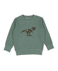 Sweet Wink Big Boys Camo Dino Patch Sweatshirt