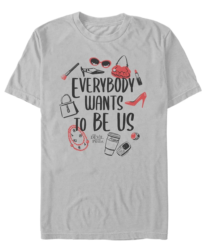 Fifth Sun Men's The Devil Wears Prada Be Us Graphic Short-Sleeve T-Shirt