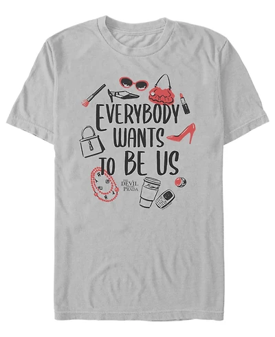 Fifth Sun Men's The Devil Wears Prada Be Us Graphic Short-Sleeve T-Shirt