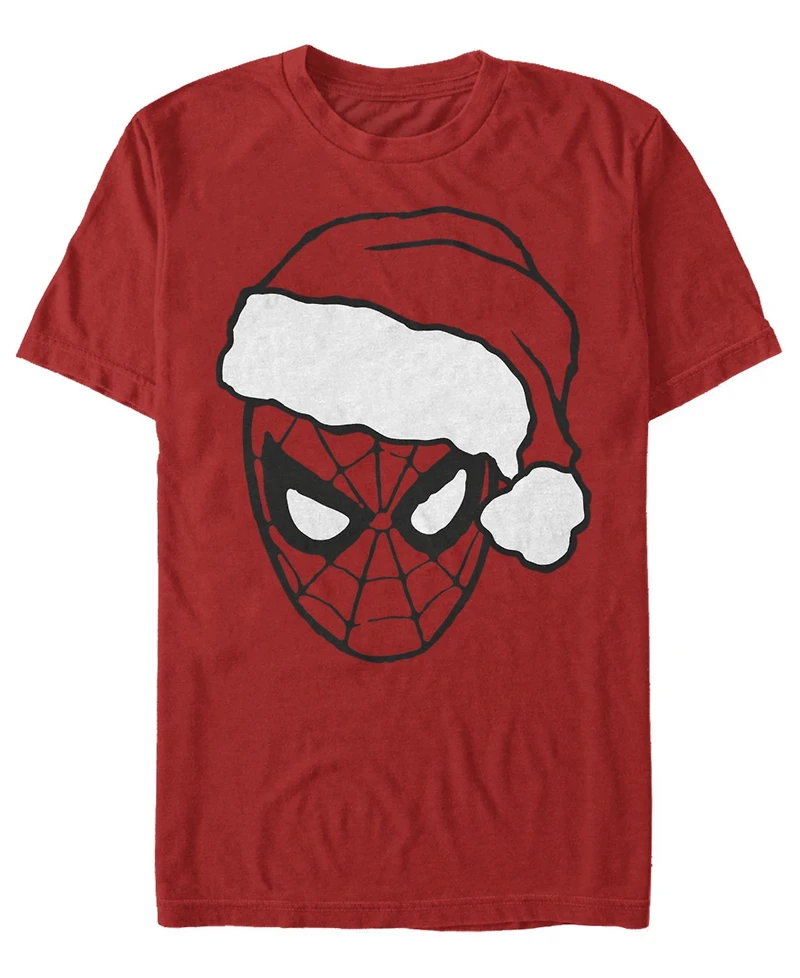 Fifth Sun Men's Christmas Spidey Graphic T-Shirt