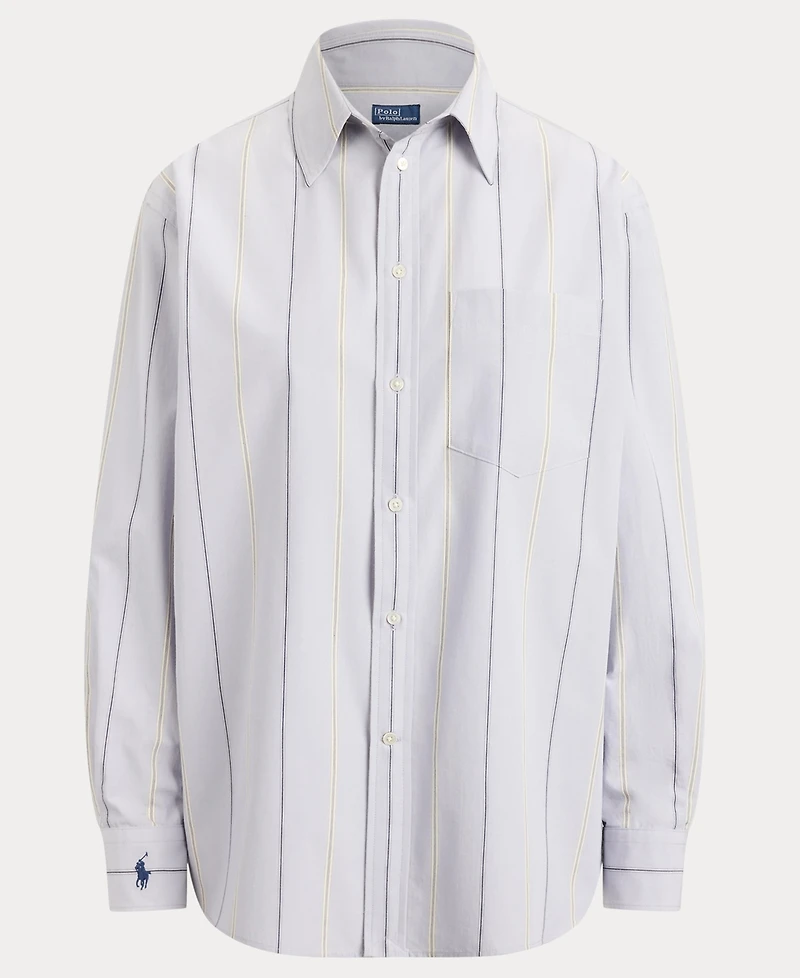 Polo Ralph Lauren Women's Oversize-Fit Striped Cotton Shirt