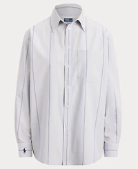 Polo Ralph Lauren Women's Oversize-Fit Striped Cotton Shirt