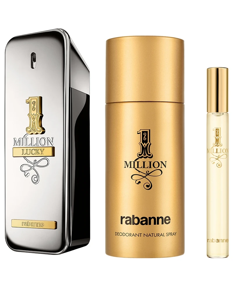 Rabanne 3-Piece 1 Million Lucky Eau de Toilette Gift Set