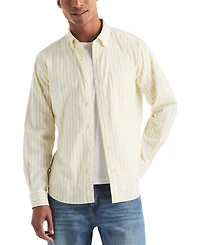 Nautica Men's Stripe Oxford