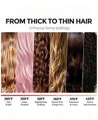 Tymo Beauty 2 in 1 Hair Curler and Straightener