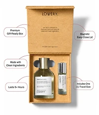 LoveryPlus Amoura Eau de Parfum 2pc Gift Set - 3.4fl oz Womens Fragrance Perfumes with 10ml Mini Perfume