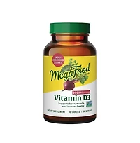 MegaFood Vitamin D3 2000 Iu, Bone, Muscle and Immune Support, Vitamin D Tablets, 90 Ct