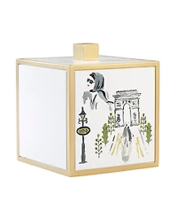 Nicole Miller City Girl 5.75" Decorative Covered Jar