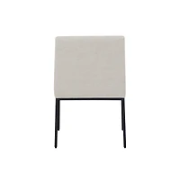 Meridian Furniture Reeves chenille Fabric Dining Chair, Set of 2