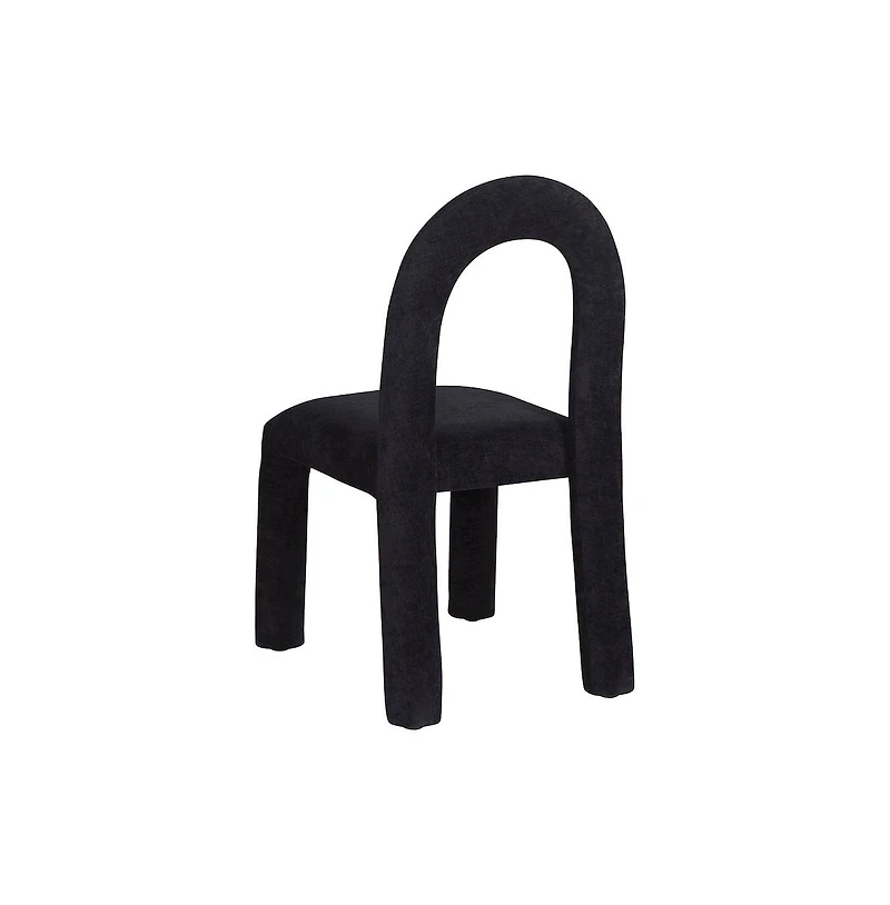 Meridian Furniture Amari Chenille Fabric Dining Chair, Set of 2
