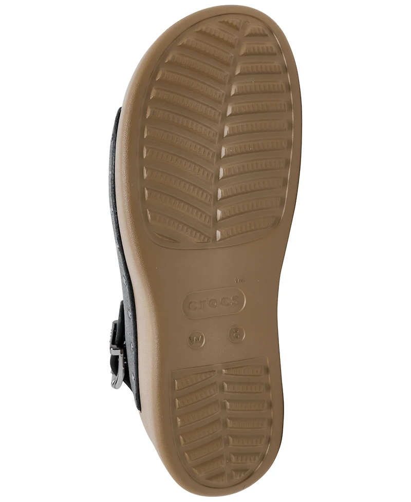 Crocs Women's Dylan Studded Platform Slide Sandals from Finish Line