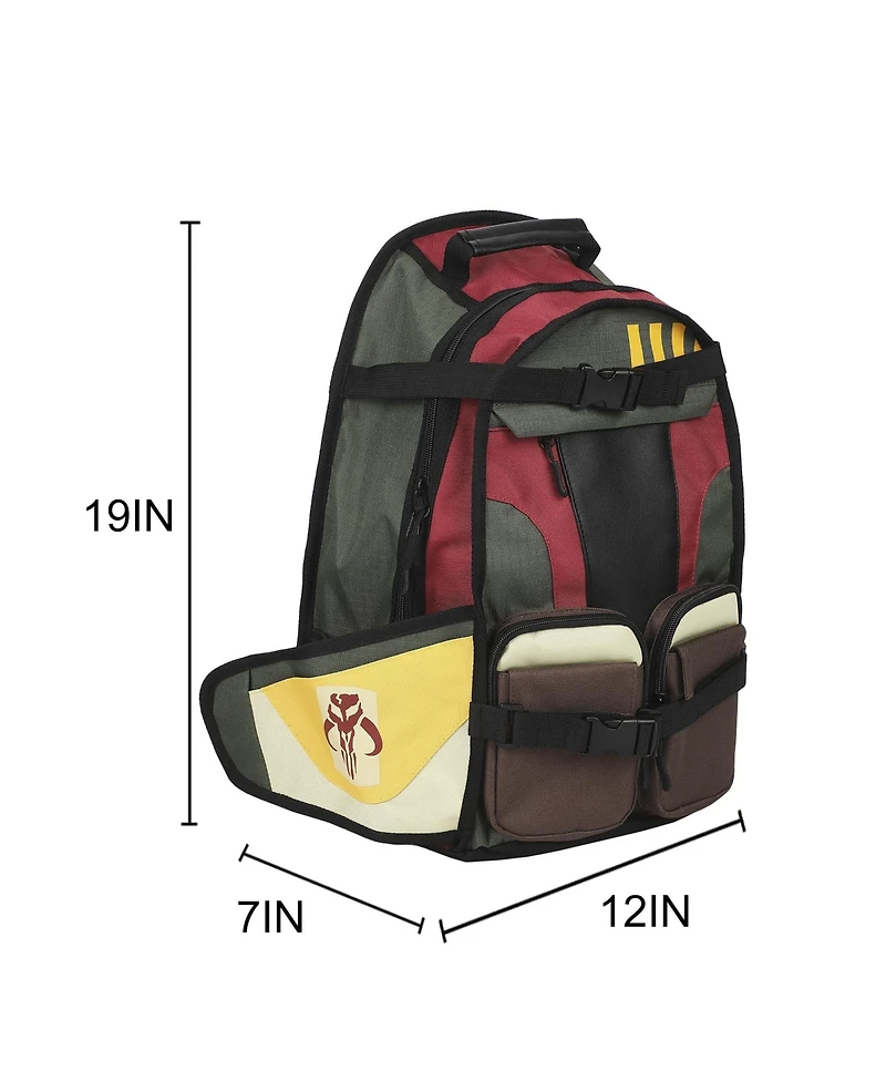 Star Wars: Episode Iv A New Hope Boba Fett 19 Inch Adult Utility Backpack