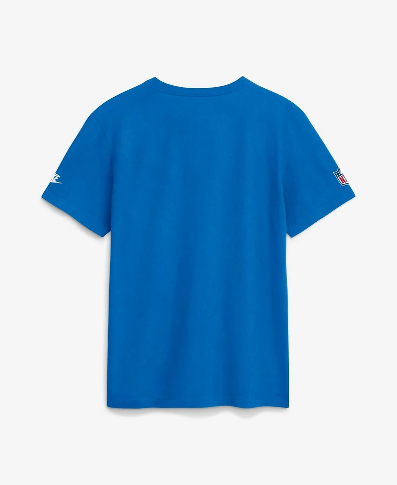 Nike Men's Big & Tall Detroit Lions Sideline Final Sprint Throwback Dri-fit T-Shirt