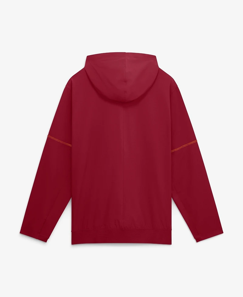 Nike Men's Usc Trojans Usc Sideline Anorak Half-Zip Hoodie