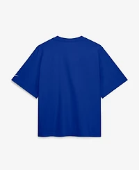 Nike Women's Buffalo Bills Primetime Premium Essential Loose-Fit Boxy Screen-Print Graphics T-Shirt
