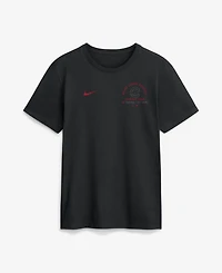 Nike Men's Chicago Cubs Split Logo Screen-Print Graphic Crewneck T-Shirt