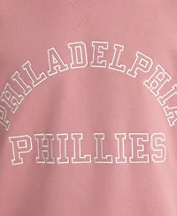 Fanatics Men's Philadelphia Phillies Iconic Terry Relaxed-Fit Crewneck Sweatshirt
