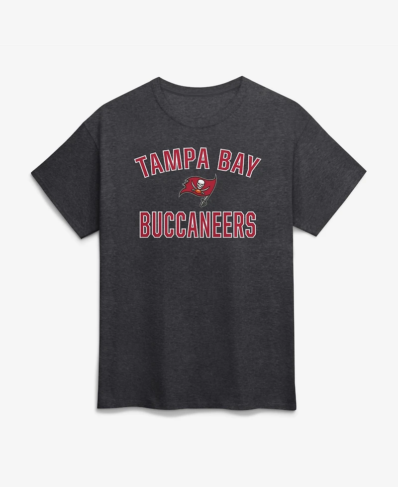 Logo Athletic Men's Tampa Bay Buccaneers Victory Arch Screen-Printed Classic-Fit T-Shirt